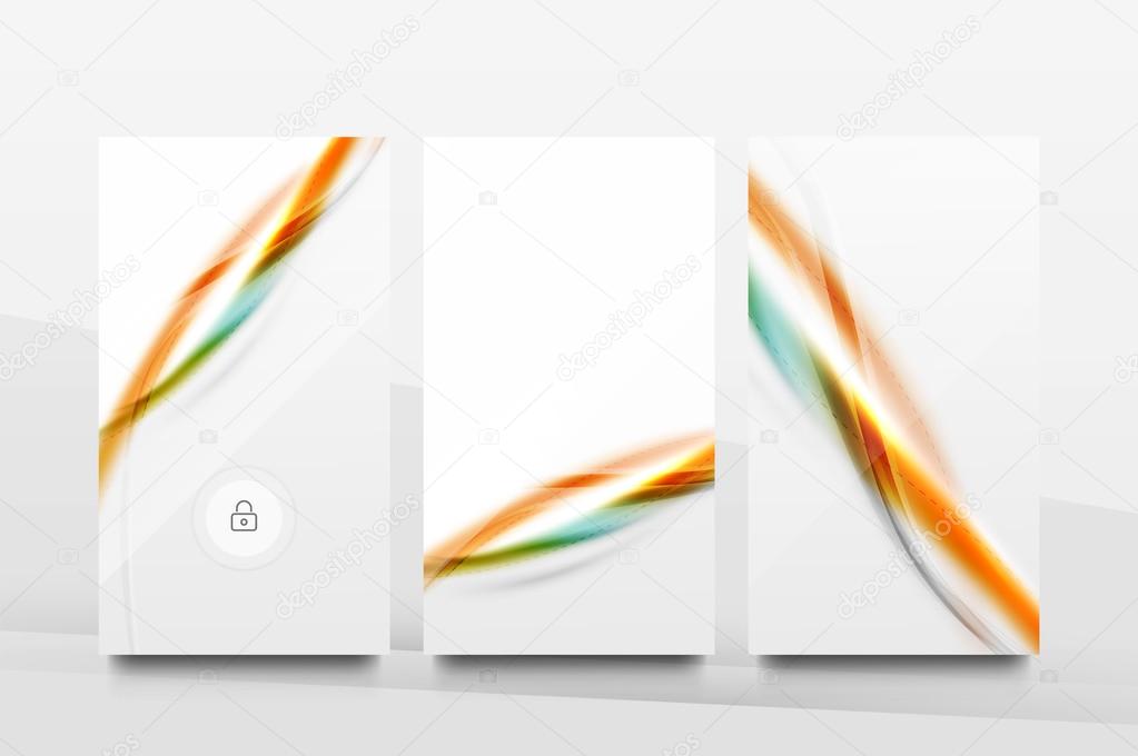 Mobile application interface background design Stock Vector Image by ...