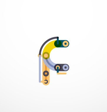 Doğrusal ilk harf, logo kavramı