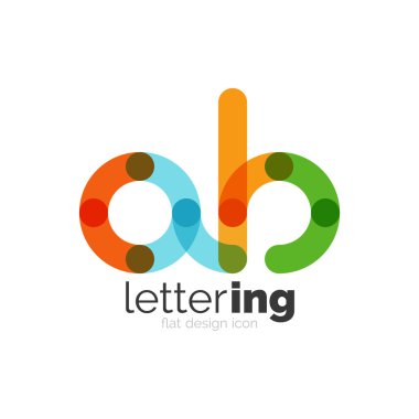 Mektup logo iş simge