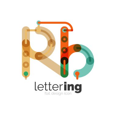 Mektup logo iş simge