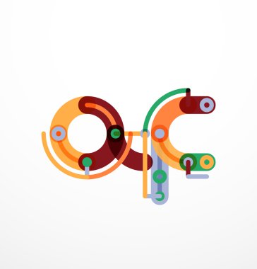 Doğrusal ilk harf, logo kavramı