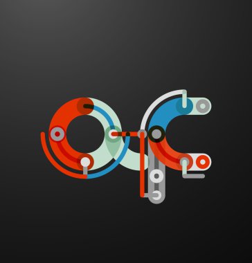 İlk harf logo marka şirket