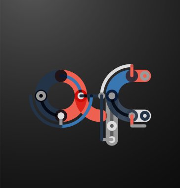 İlk harf logo marka şirket