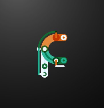 Karikatür doğrusal kutsal kişilerin resmi mektuplar