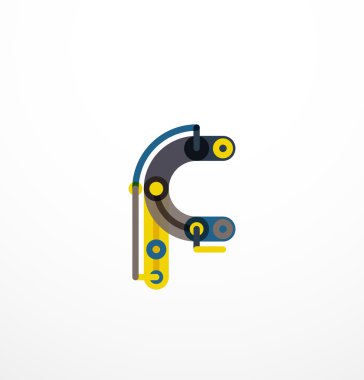 Karikatür doğrusal kutsal kişilerin resmi mektuplar