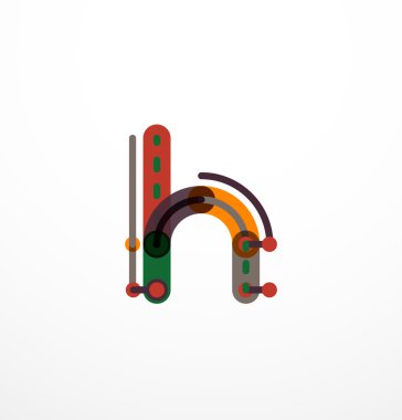 Karikatür doğrusal kutsal kişilerin resmi mektuplar