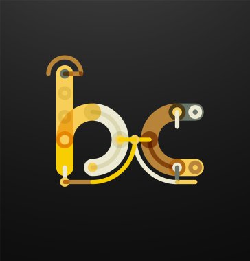 Karikatür doğrusal kutsal kişilerin resmi mektuplar