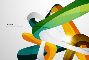 Arka plan dalga iş kurumsal şablon