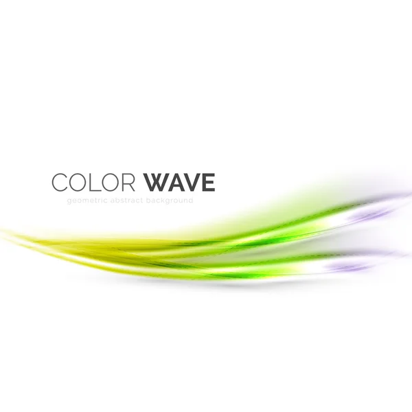 Elemento vector de onda de color — Archivo Imágenes Vectoriales