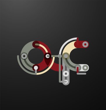 Karikatür doğrusal kutsal kişilerin resmi mektuplar