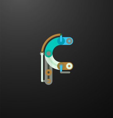 Karikatür doğrusal kutsal kişilerin resmi mektuplar