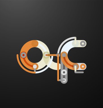 Karikatür doğrusal kutsal kişilerin resmi mektuplar