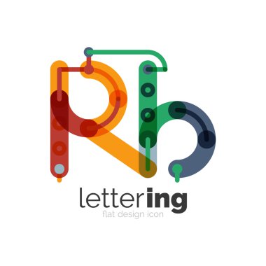 Mektup logo iş simge