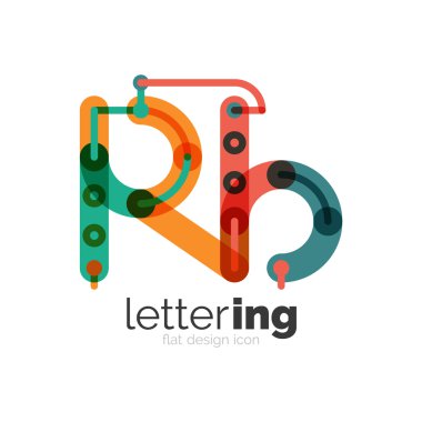 Mektup logo iş simge