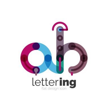 Mektup logo iş simge