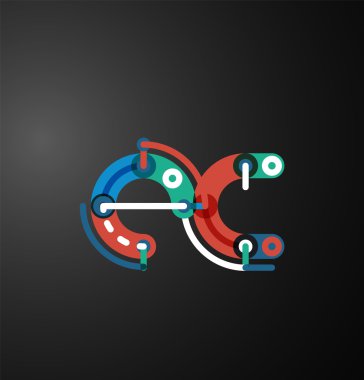 İlk harf logo marka şirket