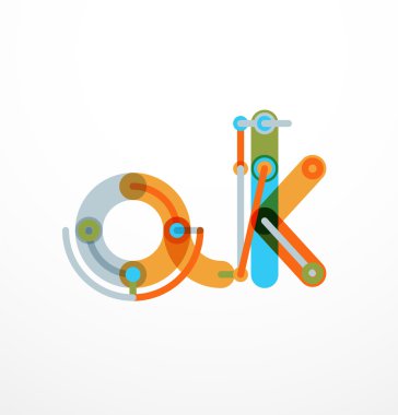 mektup logo vektör
