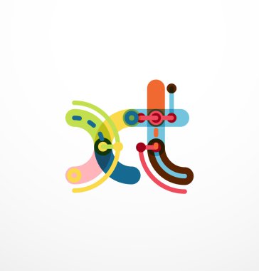 Geometrik tasarım harfler