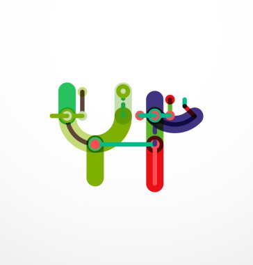 Geometrik tasarım harfler