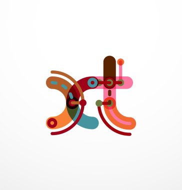 Özet satırı tasarım mektup logo