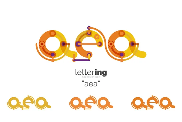 Αλφάβητο επιστολή γραμματοσειρά λογότυπο επαγγελματική εικονίδιο — Διανυσματικό Αρχείο