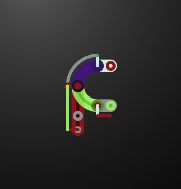 Karikatür doğrusal kutsal kişilerin resmi mektuplar