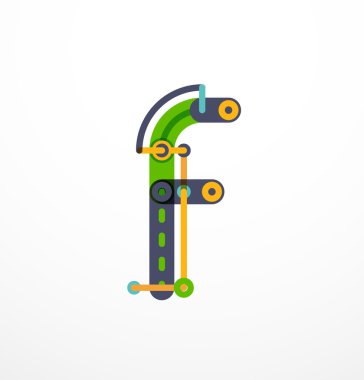 Özet satırı tasarım mektup logo