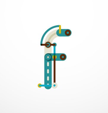 Özet satırı tasarım mektup logo