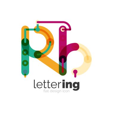 Mektup logo iş simge