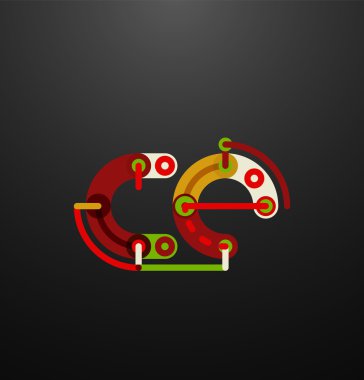 İlk harf logo marka şirket