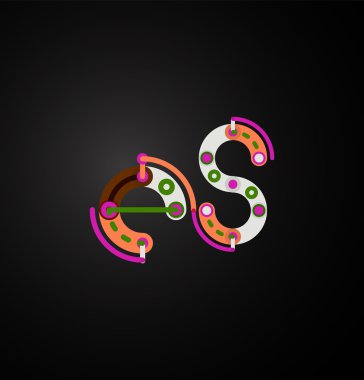 Özet satırı tasarım mektup logo