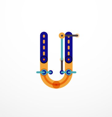 Geometrik tasarım harfler