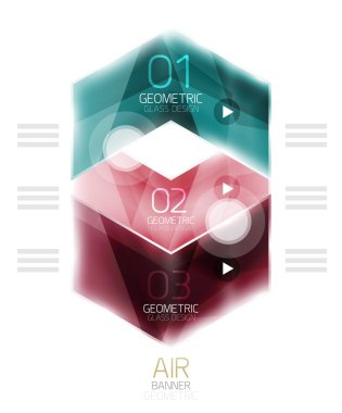 Hava hafif parlak tasarım ok. Web bilgi kutusu veya kullanıcı arabirimi menü öğesi