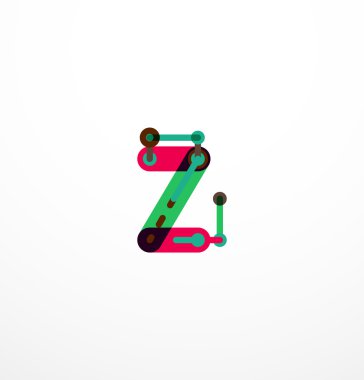 Geometrik tasarım harfler