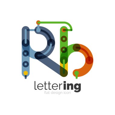 Mektup logo iş simge