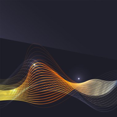 Koyu arka plan desen duman