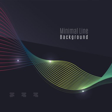 Koyu arka plan desen duman