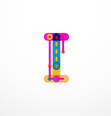 Özet satırı tasarım mektup logo