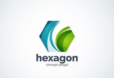 Altıgen logo şablonu, hücre kavramı