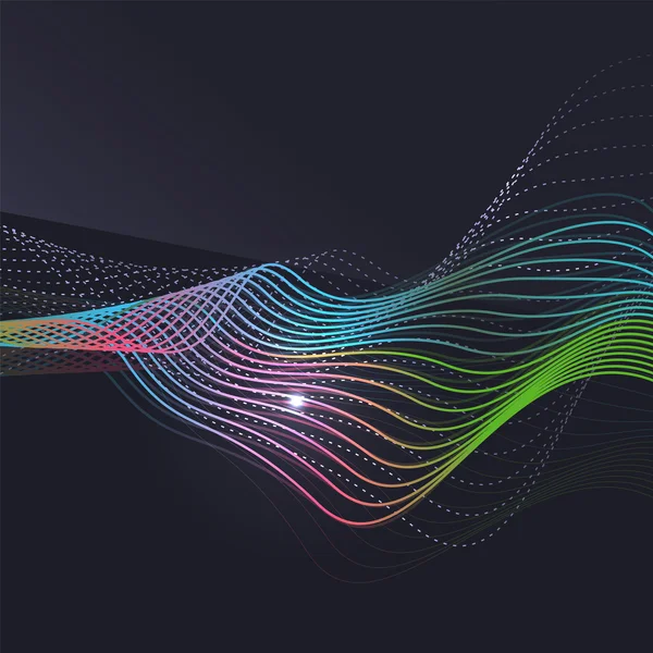 Koyu arka plan desen duman