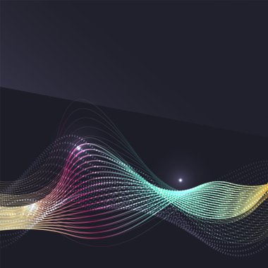 Koyu arka plan desen duman