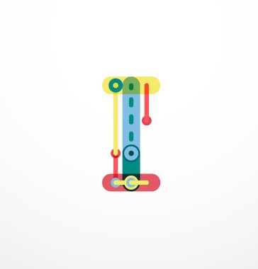 Özet satırı tasarım mektup logo