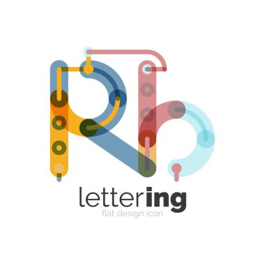 Mektup logo iş simge