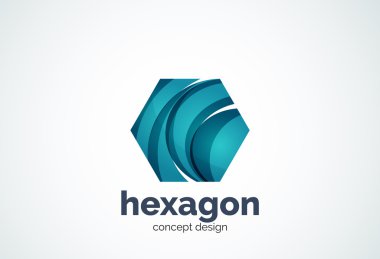 Altıgen logo şablonu, hücre kavramı