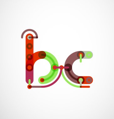 Karikatür doğrusal kutsal kişilerin resmi mektuplar