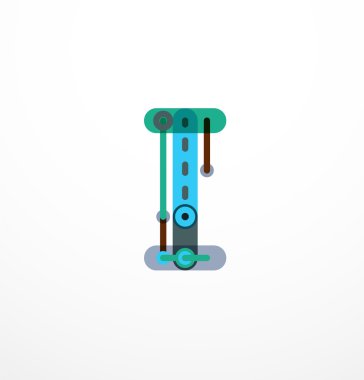 Özet satırı tasarım mektup logo