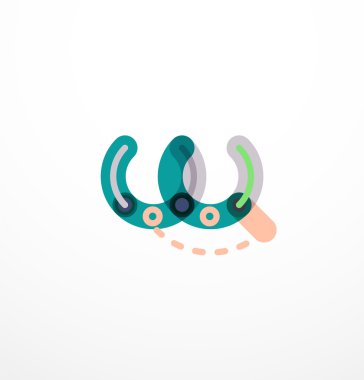 Geometrik tasarım harfler