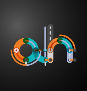 İlk harf logo marka şirket