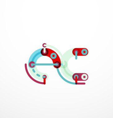 Doğrusal ilk harf, logo kavramı