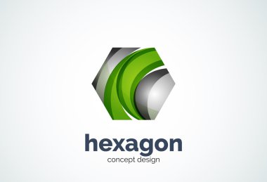 Altıgen logo şablonu, hücre kavramı